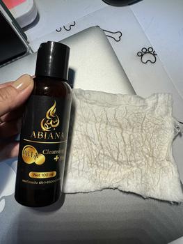 Product Review of 3.คลีนซิ่ง เช็ดผิวกาย (ขนาดทดลอง100ml.แถมสำลีแผ่นใหญ่) from H**🐸 1