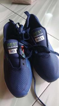 Product Review of SEPATU SNEAKERS TERBARU PRIA BESTSPORT Casual Karet Shoes Hitam from d**g 1