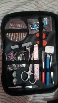 Product Review of wholesale 97Pcs/Set Portable Travel Sewing Box Kitting Needles Tools Quilting Thread Stitching Embroidery Craft Sewing Kits from G**e 2