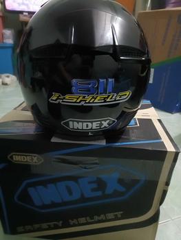 Product Review of *รุ่นยอดนิยม* หมวกกันน็อค INDEX รุ่น 811 I-SHIELD แว่น 2 ชั้น เต็มใบ มีให้เลือก 5 สี Size L 58-60 cm หมวกฟรีไซส์มีให้เลือก Sizeเดียว from N** 1