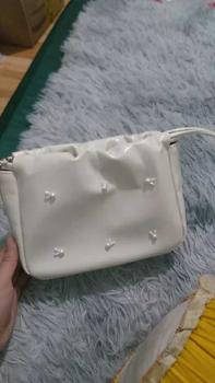 Product Review of Túi đeo chéo nữ GENBAG túi đeo vai phối dây xích đi tiệc đi chơi sang chảnh thời trang TX04 Kem Da from ℘**֮ q**🎀 1