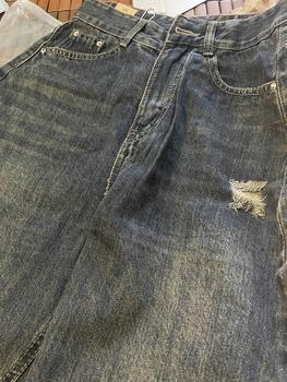 Product Review of YURI JEANS - (Vải QCCao Cấp) Quần Jeans Baggy Màu Dơ Bụi Rách Gối Chất Mền Mịn Dài94cm Nữ Pants from T** H**n 0