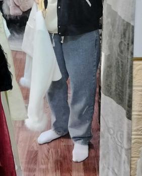 Product Review of Quần jean baggy nam cạp chun dáng suông XMAX quần bò cạp cao phong cách Hàn Quốc B137 Menswear Pants from m**y 0