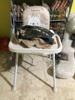 Product Review of Sugar Baby Multifunction 6 in 1 Fun Chair Booster Seat + Table - Meja Kursi Makan Anak Bayi + Roda from H**d 0