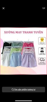 Product Review of Combo 5 Quần Short Thun Nữ Vải Nỉ Lưng Thun Co Giãn Màu Ngẫu Nhiên from T**🍀 0