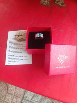 Product Review of Nhẫn bạc nam đính đá đơn giản NNA0452 - Trang Sức TNJ from T**n A** 0