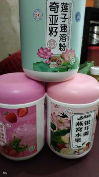 Product Review of Bubuk teratai Paket Hemat 3 Toples 500gr(random)logo halal from c**e 0