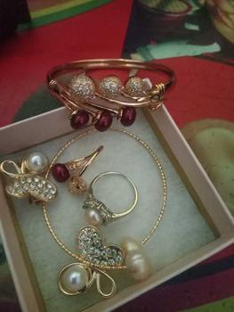 Product Review of [CO ETALASE INI BONUZZ ANTING MUTIARA!!] BESTSELLER GELANG MUTIARA DAN CINCIN SEPAKET DAPAT SERTIFIKAT from M**a F**a 0