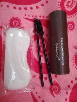 Product Review of ibcccndc One Step Eyebrow Stamp Shaping Kit Eye Brow Gel Stamp Makeup Kit with 10 Reusable Eyebrow Stencils Eyebrow Brushes from m**t 1