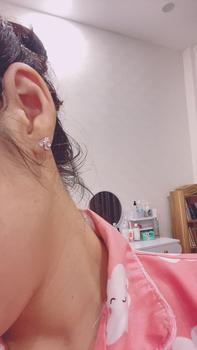 Product Review of Bông tai nơ Bốn cánh Mềm mại HMJ đường kính 8mm Hoa Tai Women Khuyên Tai from N**h Q**h T**g 1