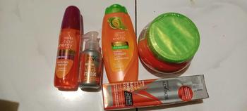 Product Review of Makarizo Glowing Box (Creambath Aloe & Melon 500 gr, Hair Fragrance White Musk 100 mL, VITAMAX 50mL, Shampoo Aloe & Melon 170mL,Hair & Scalp Tonic 145mL) from m**_ 1