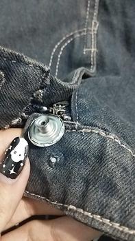 Product Review of JEANS STRAP BOX (8 Túi hộp phối đai) - Quần jeans ống rộng phủ gót chùm giày halo kaki Pants Kem Nữ Denim Ong from ⓘ**ợ f** d**📓 0