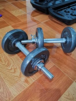 Product Review of Dumbbell Set Dumbbell Set For Men 20KG/30KG/50KG Barbell Set Adjustable Barbell Set Gym Equipment And All In One Gym Equipment Fitness Equipment Adjustable Dumbbells Fitness Equipment from T**0 3