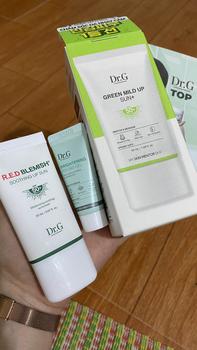 Product Review of (Quà tặng 1 Nước tẩy trang 30ml)Kem chống nắng thuần vật lý cho da nhạy cảm Dr.G Green Mild Up Sun+ SPF50+ PA++++ 50ml from M**w v** H** 1