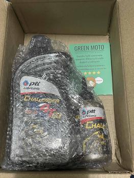 Product Review of น้ำมันเครื่อง PTT ปตท Challenger 4T-AT พร้อมน้ำมันเฟืองท้าย 0.8+0.12 ลิตร สำหรับรถมอเตอร์ไซค์ออโตเมติก 4 จังหวะ from n**y 0
