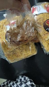 Product Review of CƠM CHÁY PHỦ CHÀ BÔNG Kèm tương ớt Siêu Ngon Ăn Vặt Hong Anh Clean Food Snack from H**a 1