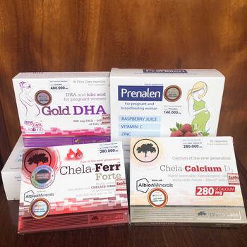 Product Review of Gold DHA [Chính Hãng] - Thực phẩm bảo bệ Sức Khỏe Cho Bà Bầu Vitamin from Ú** N**n 3