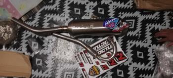 Product Review of NORIFUMI NOCTUS T5 & T4 Original Knalpot CRF 150 KLX 150 WR 155 Type STD & Bore Up Full Stainless Suara Ngebas Adem from Z**🔥 0