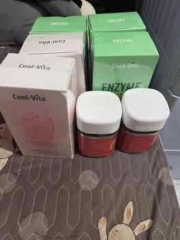 Product Review of [Live] Combo 2 Hộp Kẹo Dẻo Giấm Táo Hỗ Trợ Tiêu Hóa, Hỗ Trợ Tăng Cường Miễn Dịch, Bổ sung Vitamin B12 Coolvita (60 viên x 3g)/hộp from 𝓹**🎀 0