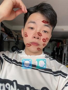 Product Review of Áo thun Nam nữ STRIPES phối chữ thêu xù Cotton AP845 Menswear Nam from ** ** ** 0