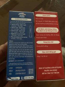 Product Review of Combo sắt kẽm Novocare hữu cơ cho bé - Sắt hữu cơ Femalto và Kẽm hữu cơ NovoZinc Plus dạng nhỏ giọt from S**y 2