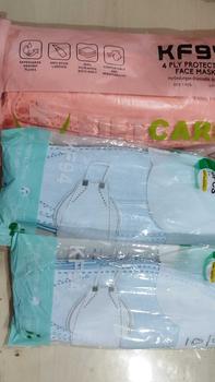 Product Review of MASKER KF94 MIX FILTCARE FACEMASK 4 PLY ISI 10 PCS WARNA COD TERMURAH from V**♌ 0