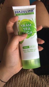 Product Review of Sữa Rửa Mặt Hazeline Nghệ Hoa Cúc | Tràm Trà Rau Má | Yến Mạch Dâu Tằm - Tuýp 100G from c**💗 0