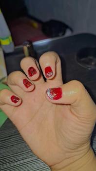 Product Review of (BANTING HARGA) PAKET (D) SUPER LENGKAP Professional Nail Art / ￼Alat kutek kuku nail art set Kutek Gel Lampu Kuku UV 48Watt / PAKET LENGKAP USAHA NAILART from o**💜 1