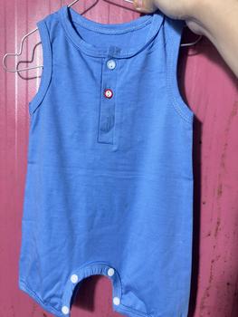Product Review of (Xả kho) Bộ liền quần body ba lỗ con cua Thun Cotton cho bé 4-14kg from P** N** 🫶** 1