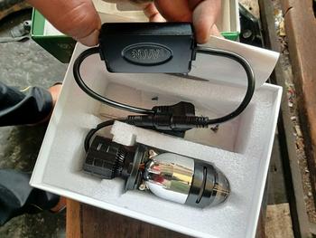 Product Review of Lampu utama Led RTD M01X Mini Projector H4 cut off motor mobil from r**n d**n ** 1