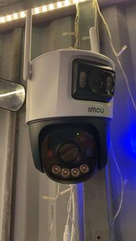 Product Review of Camera wifi ngoài trời 2 mắt Imou S7XEP 10MP (Cruiser Dual 2), Xoay 360 độ, Cảnh báo kèm còi và đèn Led, Thu phóng 8x, Nháy xanh đỏ 110dB, Đàm thoại 2 chiều - Imou Komex Store from .**8 0