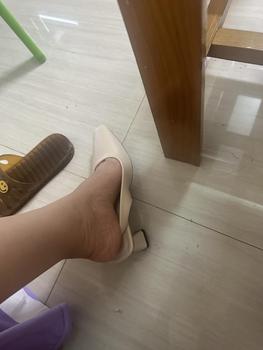 Product Review of SỤC VUÔNG QUAI HẬU, Đế Cao 5cm và 7cm Da PU Cao Cấp, Đế Cao Su Non Chống Trơn Trượt, Đêm Lót Cực Êm Chân, Chuẩn Size Nữ DéP Shoes GiàY caogót giàybệt hởgót guốcbệt guốc Sandal 7phan from V** c** 🥰** 0