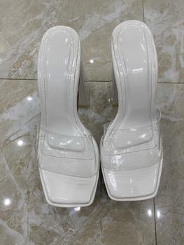 Product Review of (lùi size chân gầy)Dép Guốc nữ 12p -cao gót mũi vuông quay ngang trong mềm đúp trước 3cm. from C**h 3