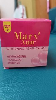 Product Review of (ตะกร้าบริษัท) ขนาด15 กรัม ครีมไข่มุกมารีแอนครีมสิว ครีมฝ้า จุดด่างดำ กระจ่างใส มารีแอน Skincare สกินแคร์ เลขที่จดแจ้ง 10-4-6400000019 การควบคุมรูขุมขน ไม่มีพาราเบน from N**g 1