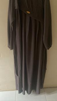 Product Review of Aluna Dress Muslim Gamis Crinkle Airflow Polos Terbaru Wanita Dewasa Muat dari BB 40 kg sampai 100 kg from d**_ 1