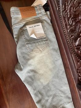 Product Review of Quần jeans nam xanh bụi 105 trơn basic co giãn form skinny from t**r 0