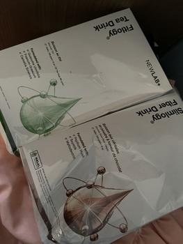 Product Review of NEWLAB Bundle 1 Box Fitlogy Tea Drink + 1 Choco Drink | Minuman Teh Hijau Herbal & Minuman Serbuk Rasa Susu Cokelat from w**5 0