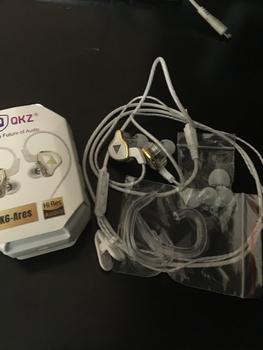 Product Review of Earphones QKZ AK6 ARES AERS Stereo HiFi IEM Gaming Earphone WITH MIC from 🥰**i 0