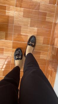 Product Review of Giày lười nữ giày đốc khóa ngang da mềm  sang chảnh from H**y 1
