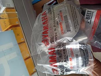 Product Review of Paket Cvt Van Belt + Rumah Roller Assy Set + Kipas Roller Mio Sporty Mio Smile Mio Soul 5TL Motorcycle from H**4 0
