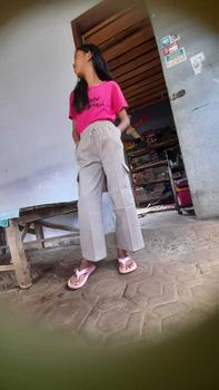Product Review of Shona - Celana Panjang Kulot Cargo Anak Perempuan Usia 7-14 Tahun Fashion Kids from s**m 1