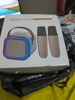 Product Review of NEXATECH  MiniBeatBox Portable Karaoke Speaker - Bluetooth Connectivity, Built-in Microphone, LED Lights, and Long-lasting Battery Smartphone Audio. Digital Cable Digital Cable Card Charging from R**b 2