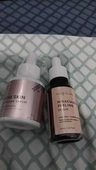 Product Review of [Beauty Lux Skin] [2pcs] DNA SALMON Mochi Skin Serum + Miraculous Peeling Serum | Perawatan Tanda Penuaan Anti Aging Eksfoliasi Pencerah Wajah from O**N P**A R** 0