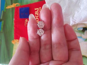 Product Review of Hoa Tai Bạc Nữ 6 Chấu (chốt vặn) Phù Hợp Đeo Hàng Ngày Phong Cách Unisex GBJ004 from ๖**❣ 2