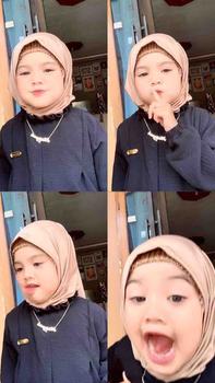 Product Review of DRESS BISA  COUPLE IBU DAN ANAK MARYAM POLOS Dewasa Crinkle Gamis Muslim from B**i 0
