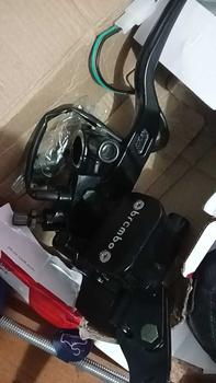 Product Review of Master Rem 1 Set Logo Laser Nimbul 1 Set Tabung Tipe Kotak Oval Tabung Pisah Big Logo Universal Cocok Semua Motor Bertabung Satu GSV from r**d 0