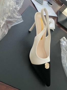 Product Review of Giày cao gót đẹp 8p, giày nữ quai hậu mũi nhọn khoá hoa da nỉ nhung siêu bền đẹp DéP Shoes from c**0 0