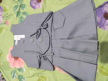Product Review of ￼[COD] CalibraryKids   Set  Jisoo Vest Skort 1-4Tahun | setelan anak perempuan | set anak cewek | fashion anak | blazer celana rok anak from m**h 1