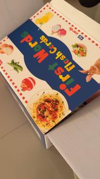 Product Review of แฟลชการ์ด การ์ดกล่องน้ำเงิน First Words Flash Cards มี 5หมวด 125ใบ การ์ดคำศัพท์ ของเล่นเสริมพัฒนาการ from ด** ก**า ร**ง ง**ล 0