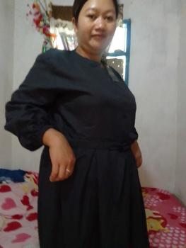 Product Review of DANIRA DRESS GAMIS POLOS KATUN MICRO GAMIS BUSUI Fit Muslim from D**a d** 1